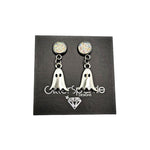 Ghost Drop Earrings