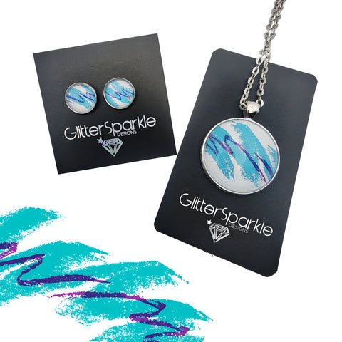 Jazz Cup Necklace and Earring Set