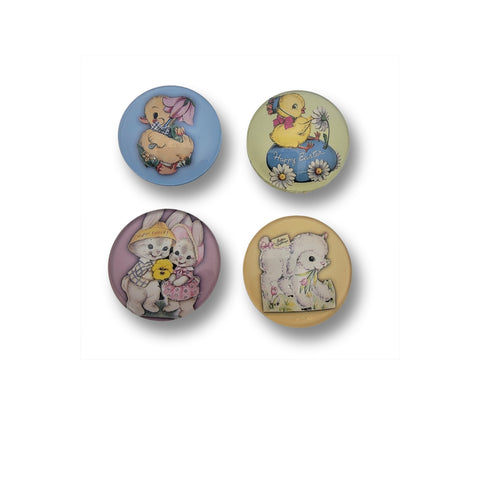 Vintage Easter Magnets