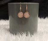 Champagne Frost Drop Earrings