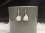 Snowflake Drop Earrings