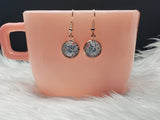 Pink Blossom Drop Earrings