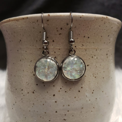 Glacier Mist Drop Earrings