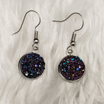 Aurora Geode Drop Earrings