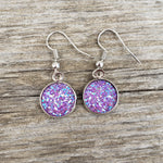 Lilac Drop Earrings