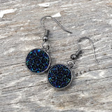 Twilight Bloom Drop Earrings