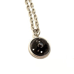 Black Glitter Necklace