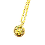 Gold Glitter Necklace