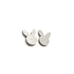 Sparkly Bunny Studs