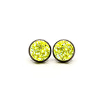 Neon Yellow Geode