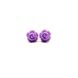 Rose Studs - 10mm