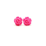 Rose Studs - 10mm