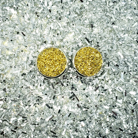 Gold Sparkle Druzy