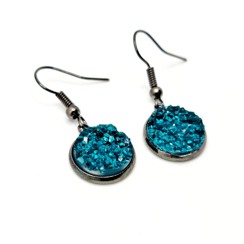 Peacock Drop Earrings